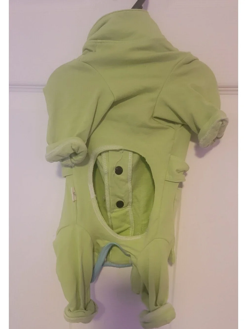 PISTACHIO GREEN PET ONE PIECE ROMPER JUMPSUIT PAJAMA SIZE S/M